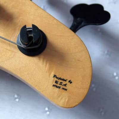 Schecter Jazz Bass TEXAS American Series 2002 Tobacco Sunburst image 7