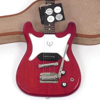 1961 Epiphone Coronet - Cherry - Original Case & Hang Tag! - P-90 Pickup image 1