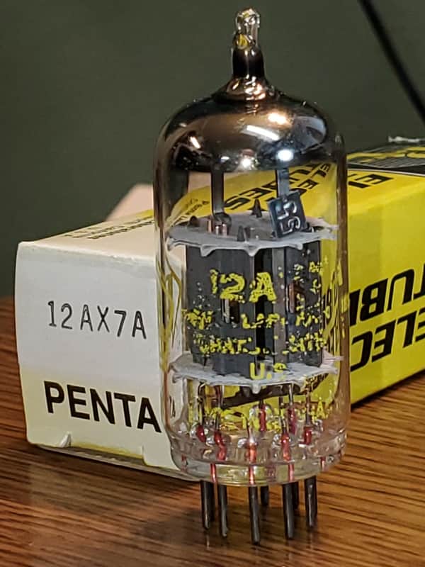 12AX7A/ECC83 Tungsram "Penta Lab" NOS/NIB MaxiPreamp2/TV7 tested image 1