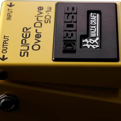 New Boss SD-1W Waza Craft Super Overdrive Guitar Effects Pedal image 6
