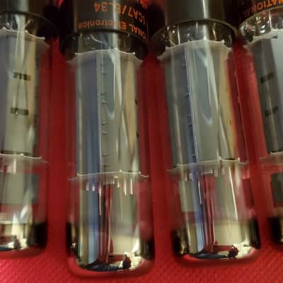 Tubes El34 Quad Rft/Siemens/Telefunken/National 1970,s? image 6