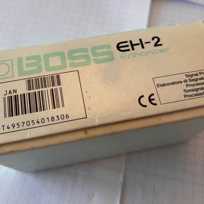 Boss EH-2 Enhancer (Silver Label) 1990 - 1998 - Light Blue in Very  Good Condition  in Box with  papers. image 12
