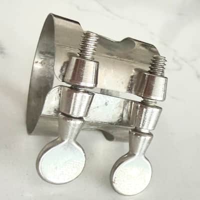 Henri Selmer (Paris) HS* Clarinet Mouthpiece and Selmer USA Silver Plated Ligature - Hard Rubber image 10