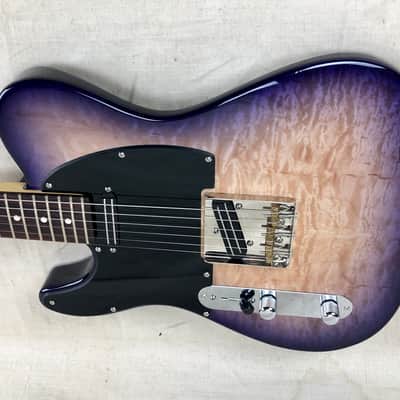 Used Fender/Warmoth Lefty Partscaster Telecaster Guitar w/USA Highway One Neck & JBE Pickups image 12