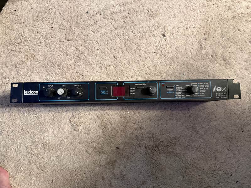 Lexicon Alex Digital Effects Processor 2000s - Black image 1