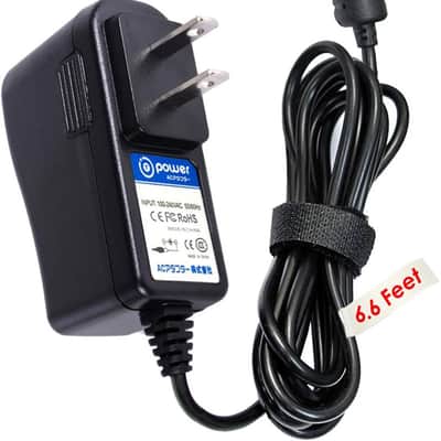 9V Charger for Dunlop Crybaby 535Q Multi Wah ECB-003 ECB003 Cry Baby GCB-95 MXR Black Label Chorus,MXR Boost,LINEDRIVER VOX Guitar Effects Pedals Plus HQRP Coaster Supply image 3