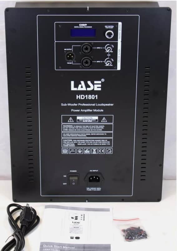 LASE Power Amplifier Module Mackie HD1801 w/DSP Sub-Woofer image 1