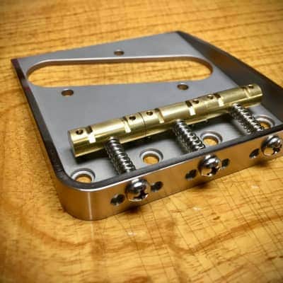 Van Dyke-Harms Telecaster Hybrid Bridge and Compensated Saddle Set image 4