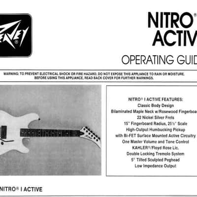 USA Peavey Nitro I Active 1988 - White image 25