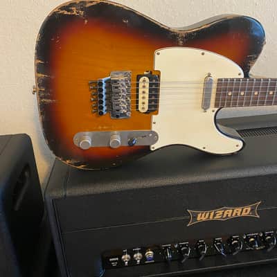 Luxxtone Choppa T Floyd Rose 2021 Aged Sunburst image 2