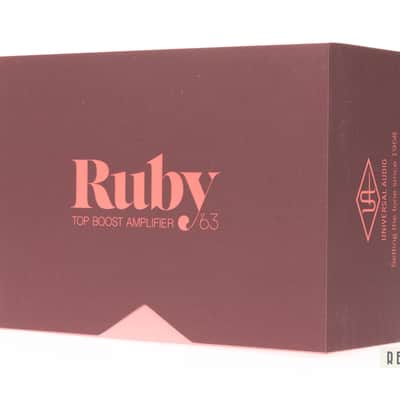 Universal Audio UAFX Ruby ’63 Top Boost Amplifier image 7