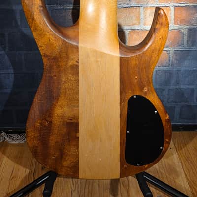 Carvin LB76 6-String Left-Handed Bass Koa & Maple w/ OHSC image 20