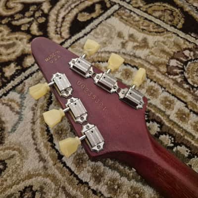 Gibson Flying V 2005 - Faded Cherry w HSC image 12