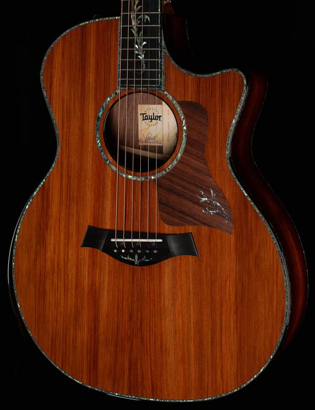 Taylor Presentation Series Grand Auditorium PS14ce Honduran Rosewood/Sinker Redwood, V-Class Bracing (077) image 1