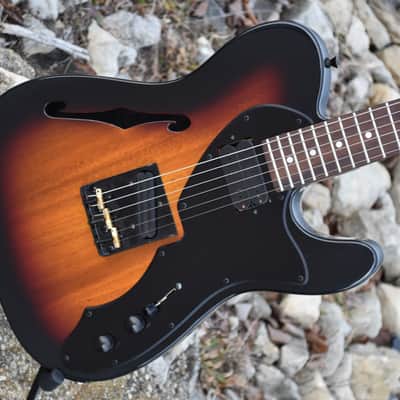 Custom Pre-order! Thinline Telecaster HH 2025 3-Color Vintage Sunburst Lightweight 4-Way image 3