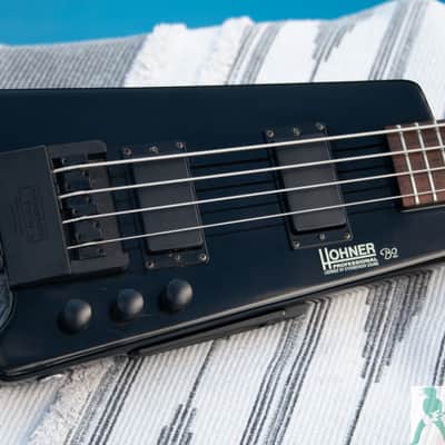 1991 Hohner Licensed by Steinberger B2 Headless Bass - Pro Set Up w Perfect Frets/Action/Intonation! image 2