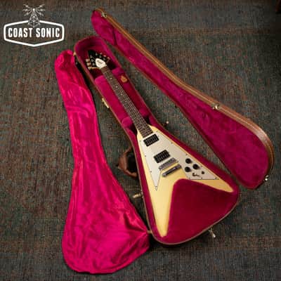 1993 Gibson Flying V '67 Reissue Alpine White w/ Case image 15