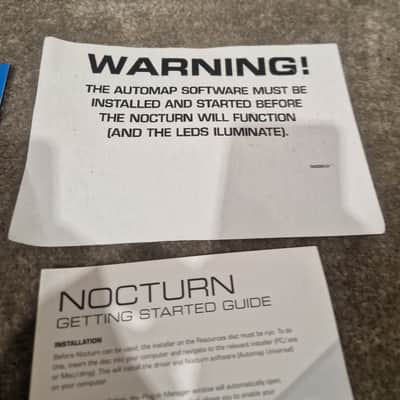 Novation Nocturn - Intelligent Plug-in Controller - Like New w/ Manuals & Original Box image 8