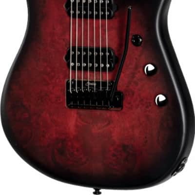 Sterling by Music Man Richardson7 Dark Scarlet Burst Satin image 2