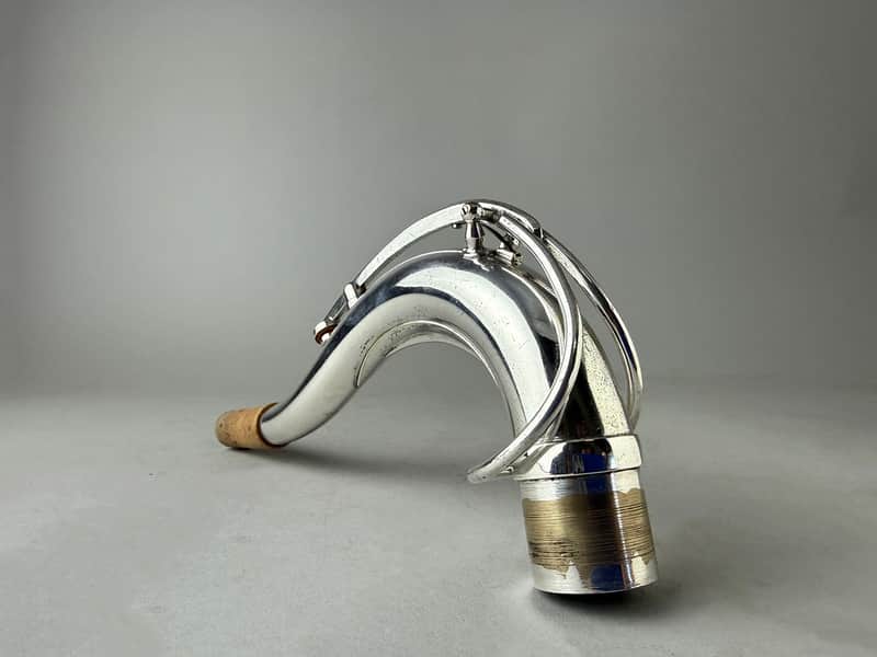 Early Keilwerth Silver-Plated Tenor Neck image 1
