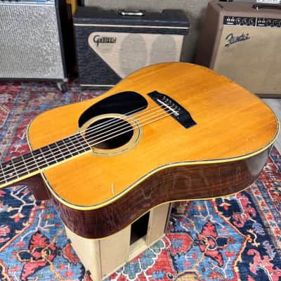 1979 Morris D28 Style X-Braced Dreadnought Model WE-40 Shadow Pickup image 12