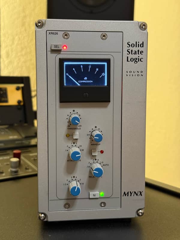 Solid State Logic XR626 X-Rack Stereo Bus Compressor in Mynx Rack