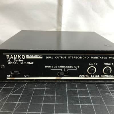 Ramko Research XL Series Dual Output Stereo/Mono Turntable Preamp xLSCM2 image 2