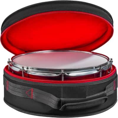14"x5.5"/14"x6.5" Snare Drum Case - 12mm Thick Padded Gig Bag | Lightweight Travel Case for Drummers, Gig Transport & Storage image 2