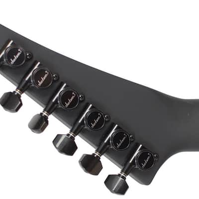 Jackson King V Custom KV2H Satin Black DEMO image 6