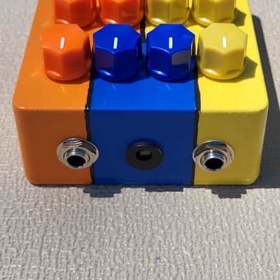 Handpainted N.E.W. C.T.G. Bass Overdrive Distortion effects pedal image 4