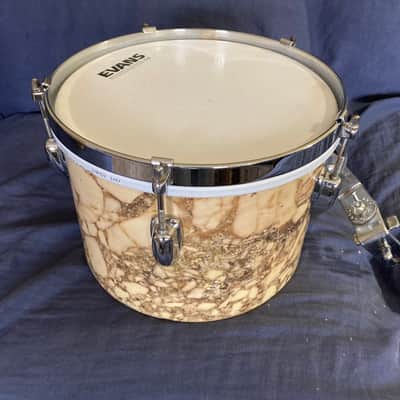 Slingerland 10" concert tom Late 50's - Marble lacquer image 2