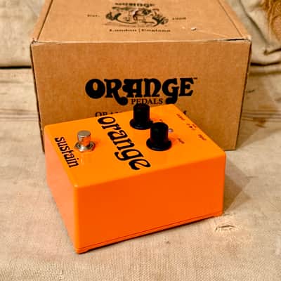 Orange Sustain Guitar Effect Pedal ~2022 - Orange image 5