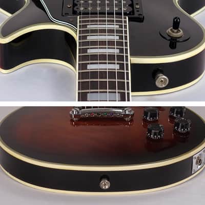 Vintage 1970's D'Agostino Les Paul Sunburst with Seymour Duncan Pickups Made In Japan MIJ image 5