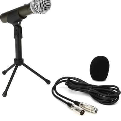 Samson Q2U Recording and Podcasting Pack USB/XLR Dynamic Microphone with Accessories image 3