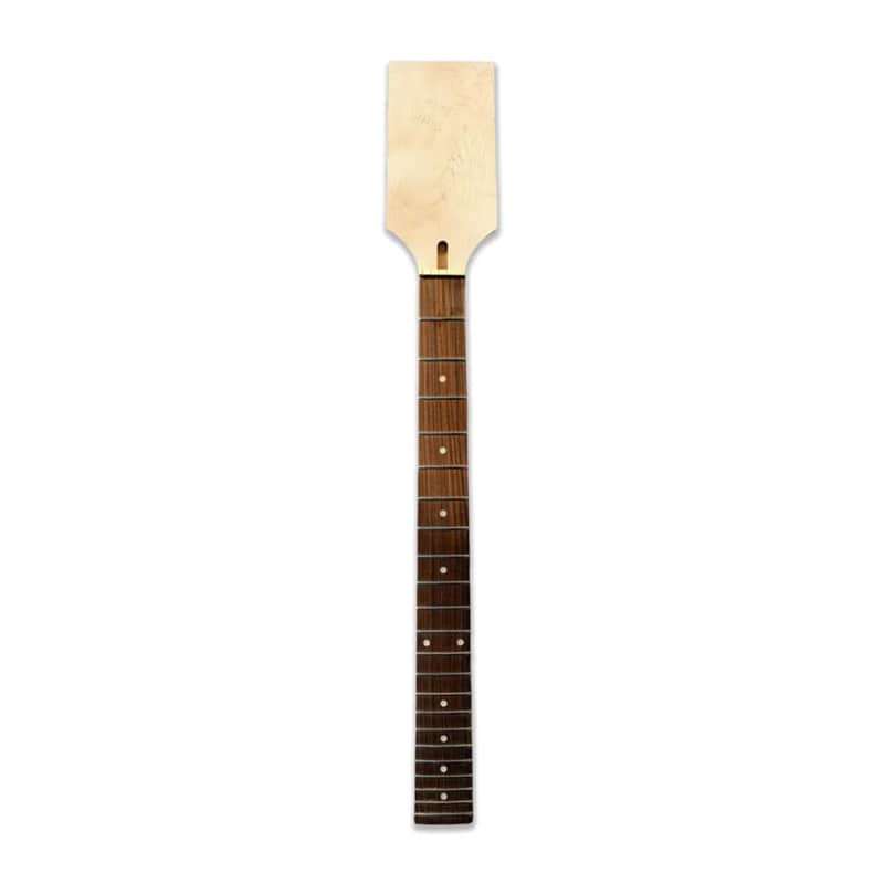 Baritone Electric Guitar Neck – 27" Scale, Maple / Rosewood, 22 Frets image 1