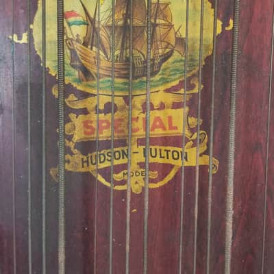 Oscar Schmidt Antique Menzenhauer Guitar-Zither No. 2, Special Hudson-Fulton Model, 31-String, 1909 image 8