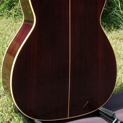 2011 K Yairi WY-1SB Electric Acoustic Guitar with cutaway+Hard Case etc. image 7