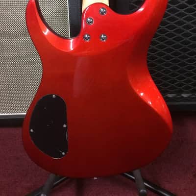 Washburn XMSTD-MBC Metallic Black Cherry Electric Guitar [ProfRev] image 5