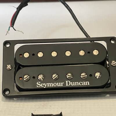 2000's Model USA Seymour Duncan TB-4 TB4 Trembucker Black Bridge Humbucker Guitar Pickup 17.27k image 2