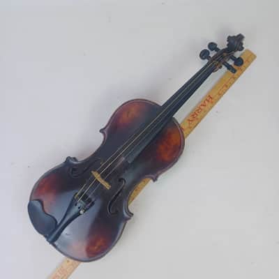 Paris fe, 70 1870 label Violin 4/4 +Repaired 1950 Donovan Gorman Port Huron,MI image 14