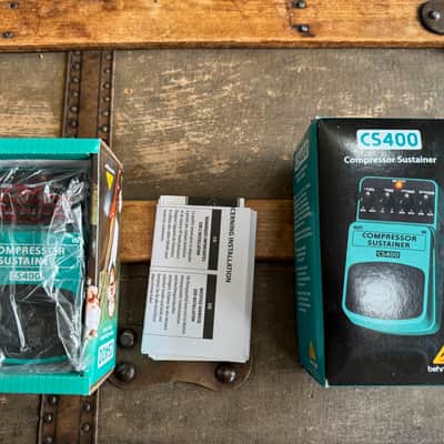 Behringer CS400 Compressor Sustainer Pedal 2010s - Standard image 2
