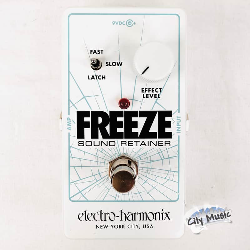 Used Electro-Harmonix EHX Freeze Sound Retainer Guitar Effects Nano Pedal ♪ image 1