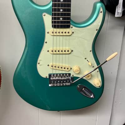 Tagima TG-500 Metallic Sea Foam Green TW-Series Stratocaster image 1