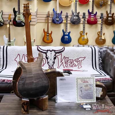 PRS Wild West Guitars 25th Anniversary Limited Run Wood Library Artist Package Hollowbody II Piezo Frostbite Fade (Private Stock Color) 5.40 LBS (US Only / No International Shipping) image 9