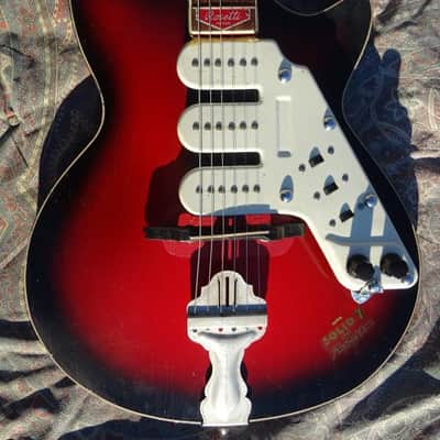 ROSETTI   SUPER SOLID 7 1960 Red Burst image 3