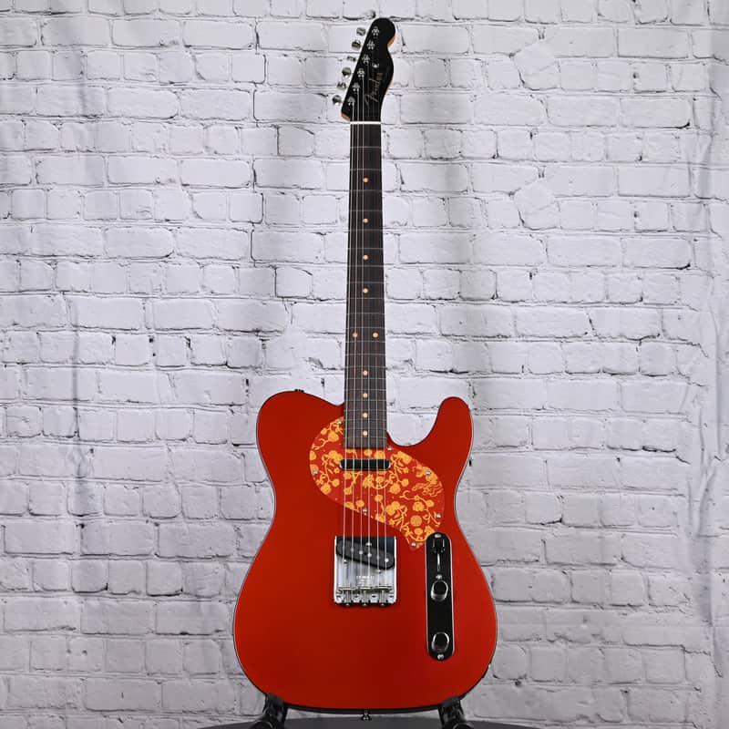 Fender Limited Edition Raphael Saadiq Telecaster Electric Guitar Dark Metallic Red 2024 image 1