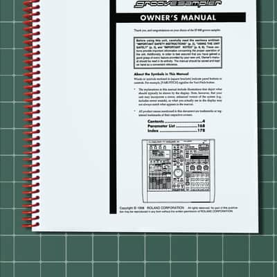 Roland SP-808 — Owners Manual User Guide Instructions — 196 Pages — USA Made image 1