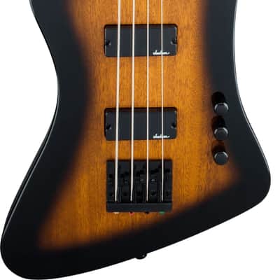Jackson JS Series Kelly Bird Bass JS2 Tobacco Burst image 1