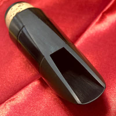 Vintage Selmer HS* Clarinet Mouthpiece-Made c.1965-New Cork-Strap Ligature+Cap image 5