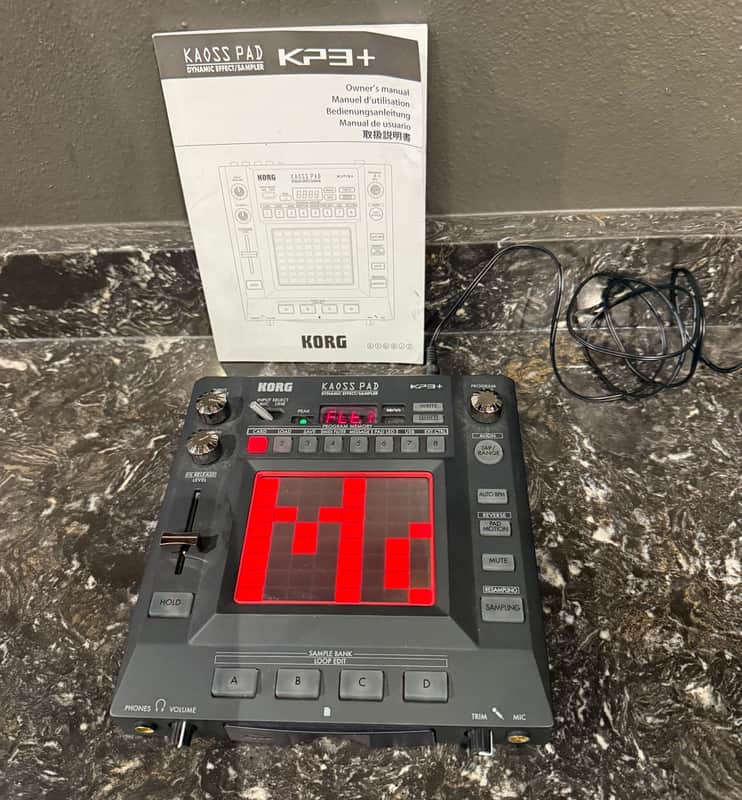 Korg KP3+ Kaoss Pad 3 + Dynamic Effects Unit/Sampler | Reverb